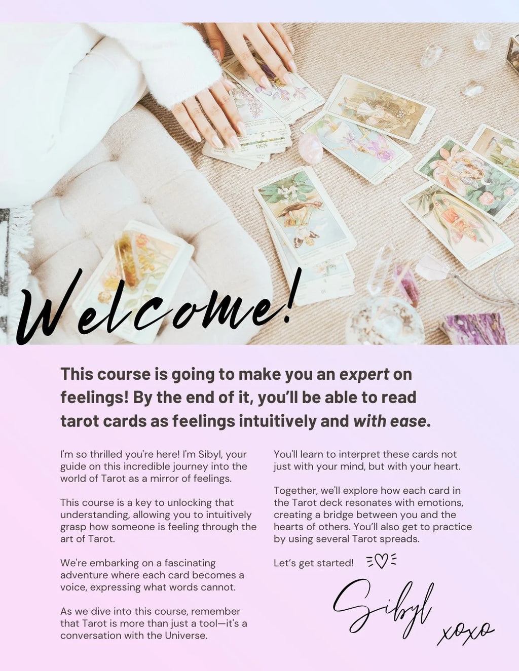 Learn to Read Tarot Cards as Feelings