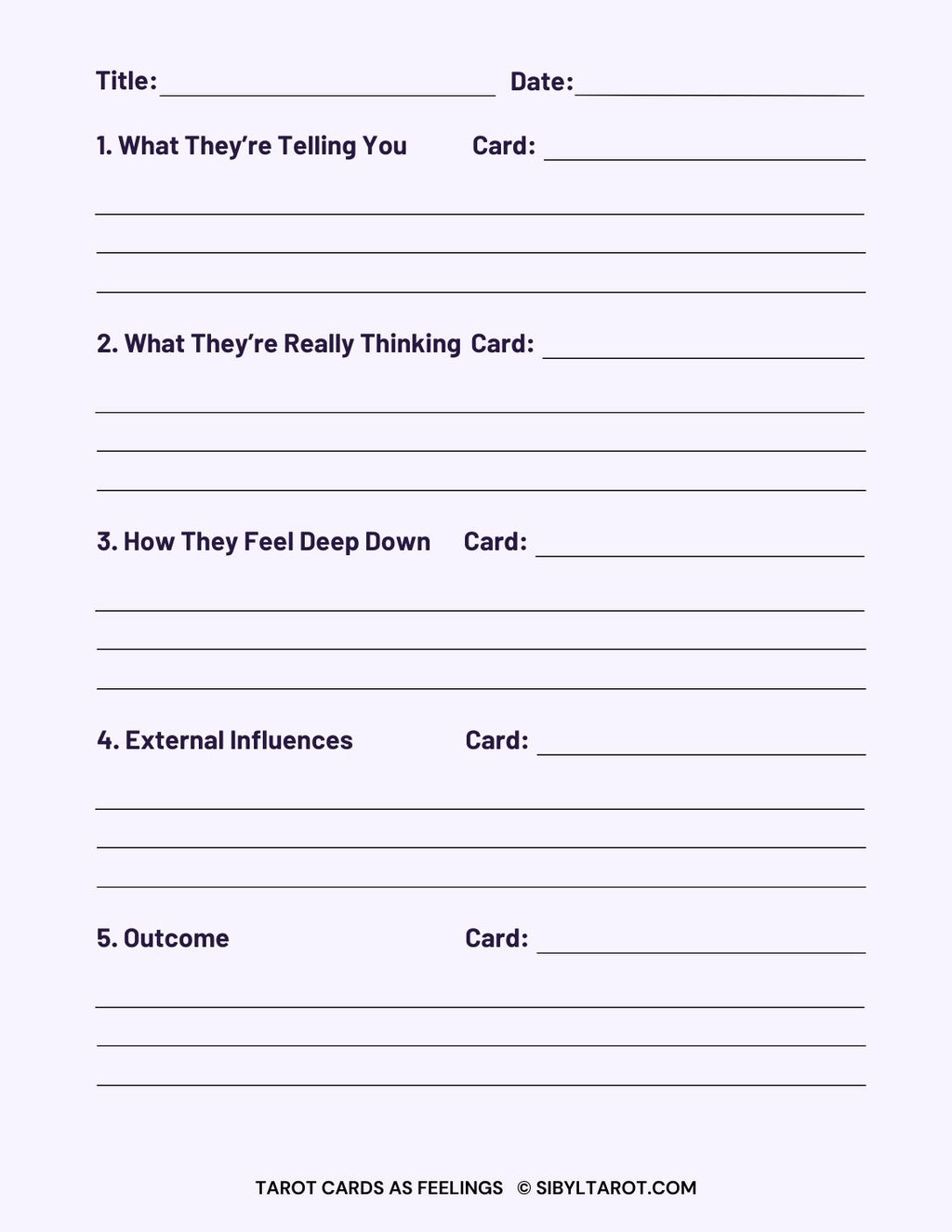 Learn to Read Tarot Cards as Feelings